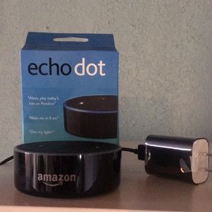 Alexa Echo Dot- Great Cond--Bluetooth -Amazon